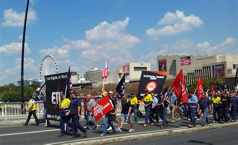 Protest rally | Unionists protesting about public service st… | Flickr