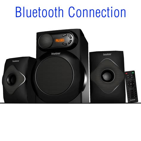 Boytone BT-220FN, Bluetooth Connection, 2.1 Multimedia speaker system ...