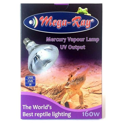 Mega-Ray Mercury Vapor Bulb - 160 Watts (120V) - Walmart.com - Walmart.com