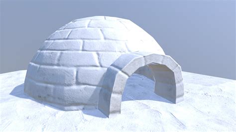 Igloo - Download Free 3D model by Vera4Art (@Elvera.Viljoen) [224f673 ...