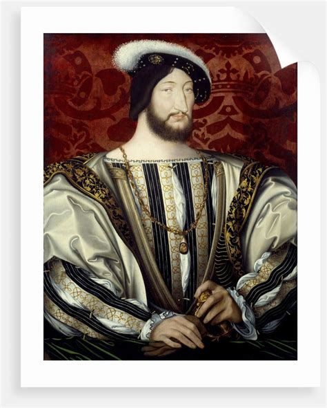 Portrait of Francis I, King of France, posters & prints by Jean Clouet