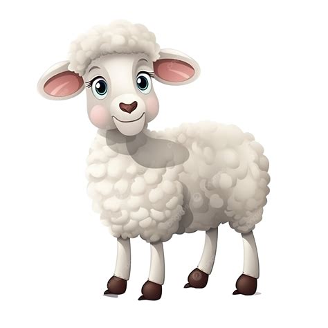 Cartoon Farm Animal Sheep, Farm, Animals, Cartoon PNG Transparent Image and Clipart for Free ...