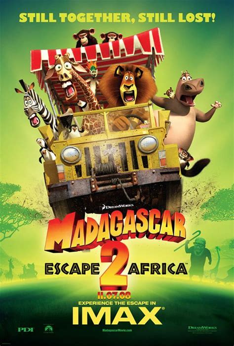 Madagascar: Escape 2 Africa Movie Poster (#2 of 3) - IMP Awards