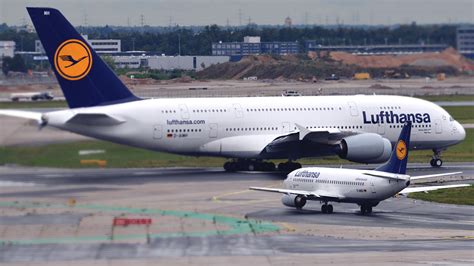 Fonds d'ecran 3840x2160 Avions Avion de ligne Lufthansa Airbus A380 ...