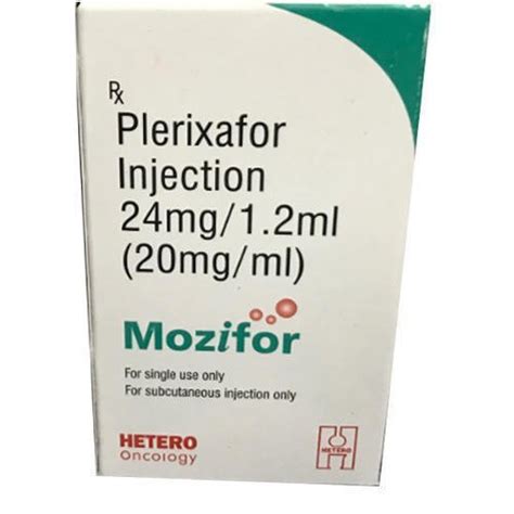 Plerixafor 20mg Injection at Rs 79000/vial | Nari Road | Nagpur | ID: 23411345262