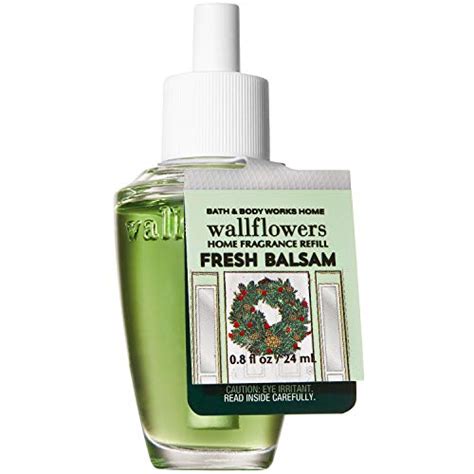 Bath and Body Works FRESH BALSAM Wallflowers Fragrance Refill 0.8 Fluid ...