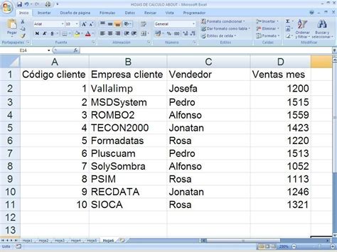 Evita errores Excel con tablas de datos - Excel, contabilidad y TIC