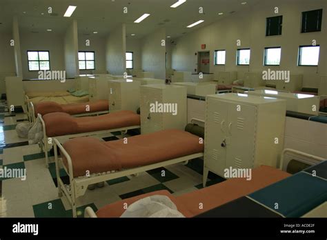 Dorm type cell block in juvenile prison. Work Ethics Camp, Nebraska ...