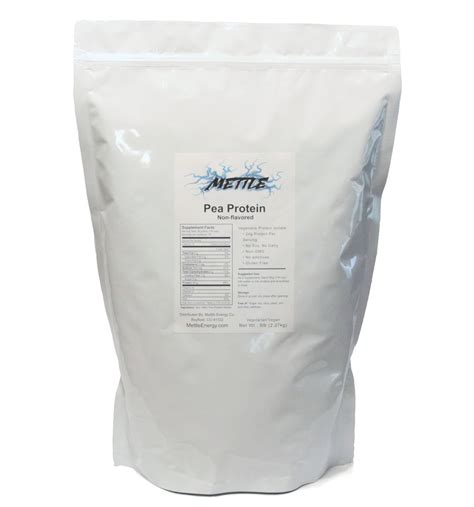 Pea Protein Powder - 5lb, $38.86 & Free Shipping - Mettle Energy