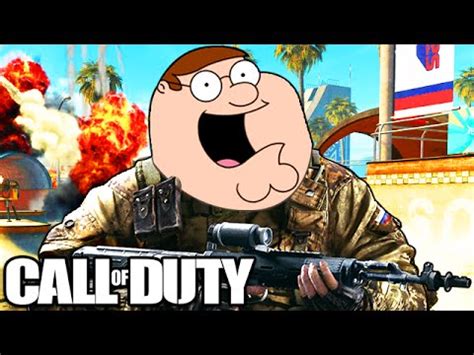 PETER GRIFFIN PLAYS CALL OF DUTY! (Funny Moments) - YouTube