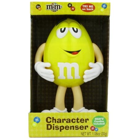 candy Rific MandM Stand Up character Dispenser, 106 Ounce (colors May ...