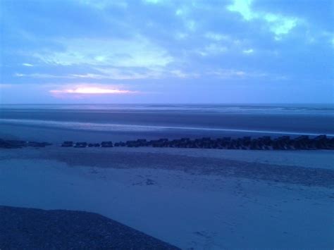 Wallasey Beach - Photo "Sunset" :: British Beaches