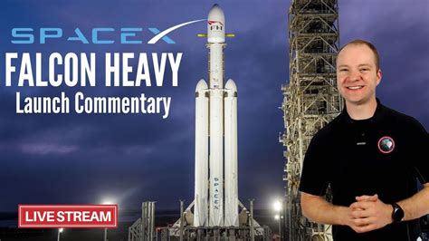 SpaceX Falcon Heavy Demo Flight 1 Maiden Flight | Live Launch Commentary - YouTube