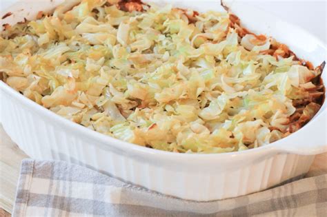 Unstuffed Cabbage Roll Casserole - The Olive Blogger