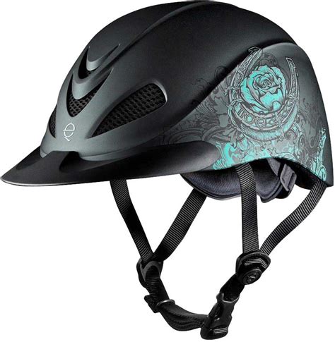 Rebel Low Profile Western Horse Riding Helmet Troxel - Helmets | Safety ...