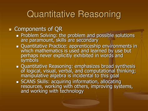 PPT - Quantitative Reasoning PowerPoint Presentation, free download ...