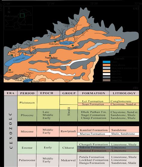 (A) Location map of the Uchhali complex, Soan-Sakesar Valley, Salt... | Download Scientific Diagram