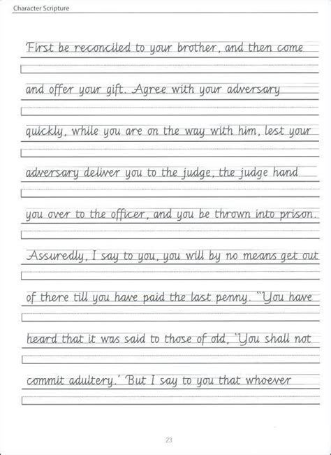 Cursive Writing Sentence Practice Sheets Pdf