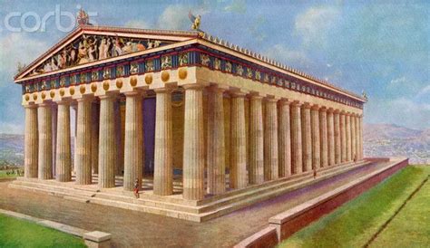 Illustration of Reconstruction of Parthenon | ANCIENT GREECE | Pinterest | Parthenon, Art ...
