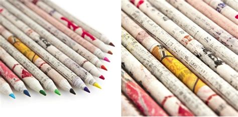 Recycled Paper Colored Pencils | HolyCool.net