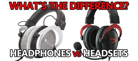 What’s The Difference Between Headphones Vs Headsets? | PC Game Haven