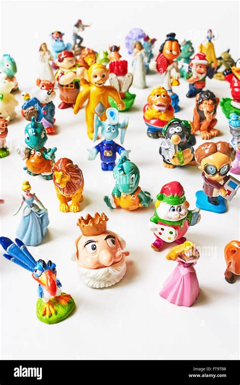 Kinder Surprise and other small toys Stock Photo - Alamy