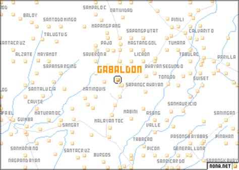 Gabaldon (Philippines) map - nona.net