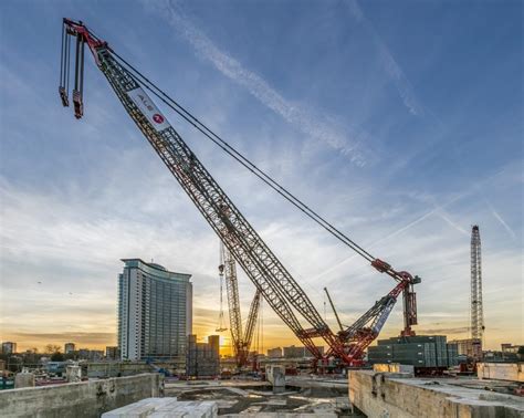 Europe's biggest crane comes to London | New Civil Engineer