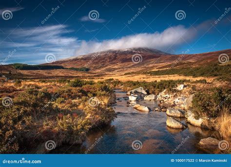 Winter in Wicklow Mountains Stock Photo - Image of kevins, color: 100017522