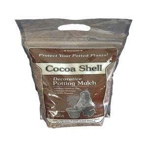 4 qt. Cocoa Shell Mulch Resealable Bag-MULCH3358COCSHL - The Home Depot