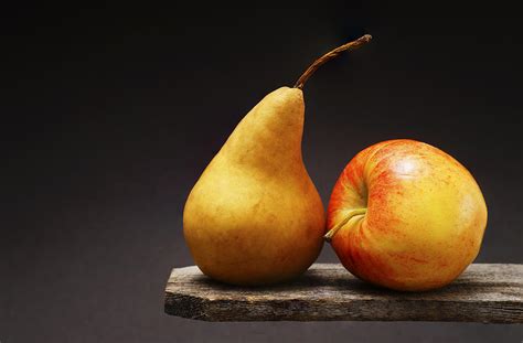 Fruit Still Life - Pear and Apple Photograph by Donald Erickson - Fine ...