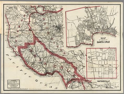 Map Of Santa Cruz County - Maping Resources