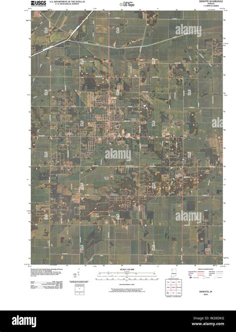 Demotte indiana map hi-res stock photography and images - Alamy