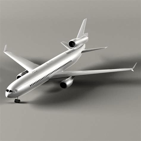 3d plane model