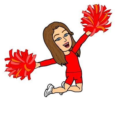 Cheerleader clipart emoji, Cheerleader emoji Transparent FREE for ...