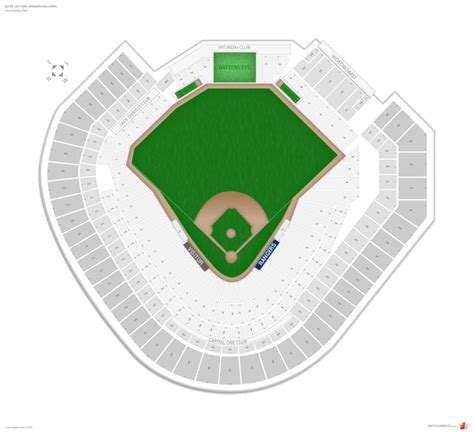 Texas Rangers Stadium Map | Printable Maps