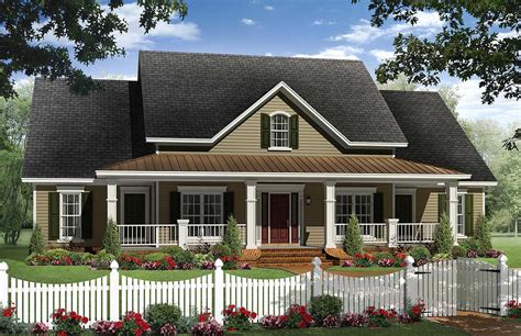 4 Bedroom Country Comfort - 51147MM | Architectural Designs - House Plans