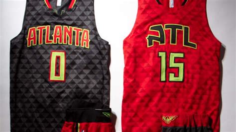 The Hawks' new uniforms are RED AND NEON GREEN - SBNation.com