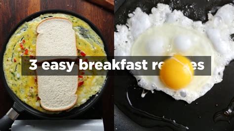 3 Easy & Tasty Breakfast Recipes - The Busy Mom Blog