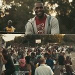 LeBron shows up to his "first home game" in Akron | New Sprite Commercial - Ballislife.com