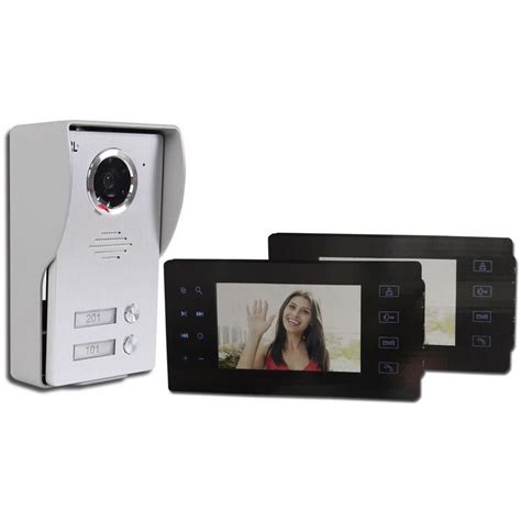 RL Video Door Phone Intercom System with 2 Monitors - RL-SD7NW2 - Zane ...