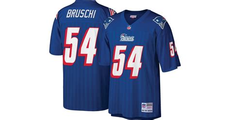 Mitchell & Ness 1996 Game Jersey New England Patriots Tedy Bruschi #54 ...