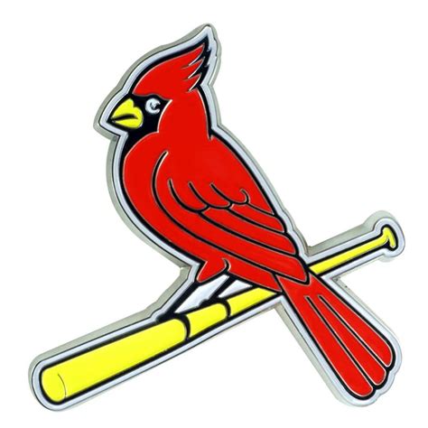 FANMATS MLB - St. Louis Cardinals 3D Metal Color Emblem 26717 - The ...