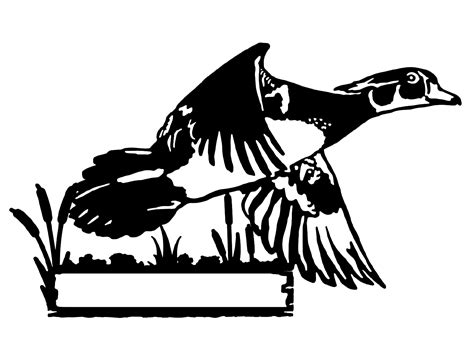 Wood Duck Hunting Monogram