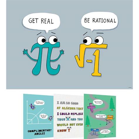 Math So Much Pun! Poster 4-Pack