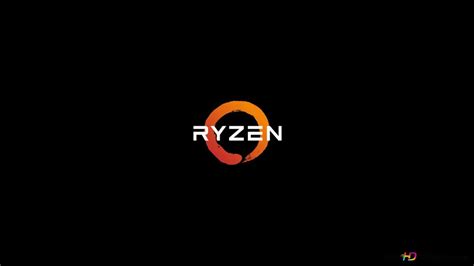 AMD Ryzen LOGO 4K wallpaper download