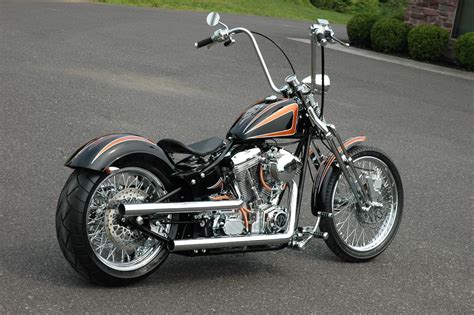 Scalloped bobber softail | Harley bikes, Softail bobber, Harley davidson bikes