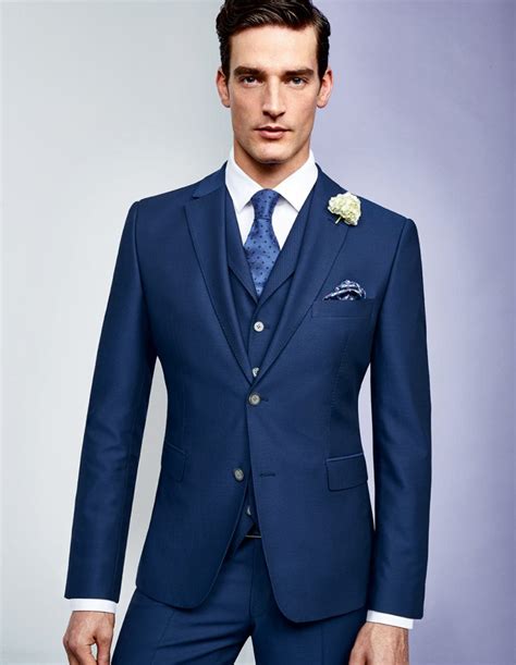 Naples Blue 3 Piece Suit - Tom Murphy's Formal and Menswear