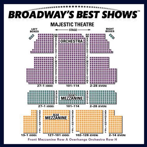 Majestic Ventura Theater Seating Chart - Seating-Chart.net