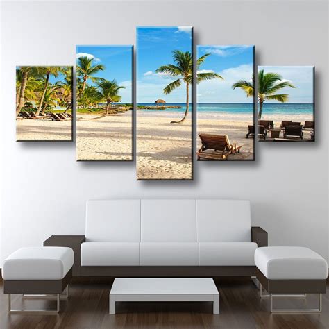 Limited Edition Tropical Island Beach - Amazing Canvas Prints